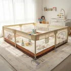 Parque Infantil Corral De Juegos Con 60 Pelotas Tapete Gateo